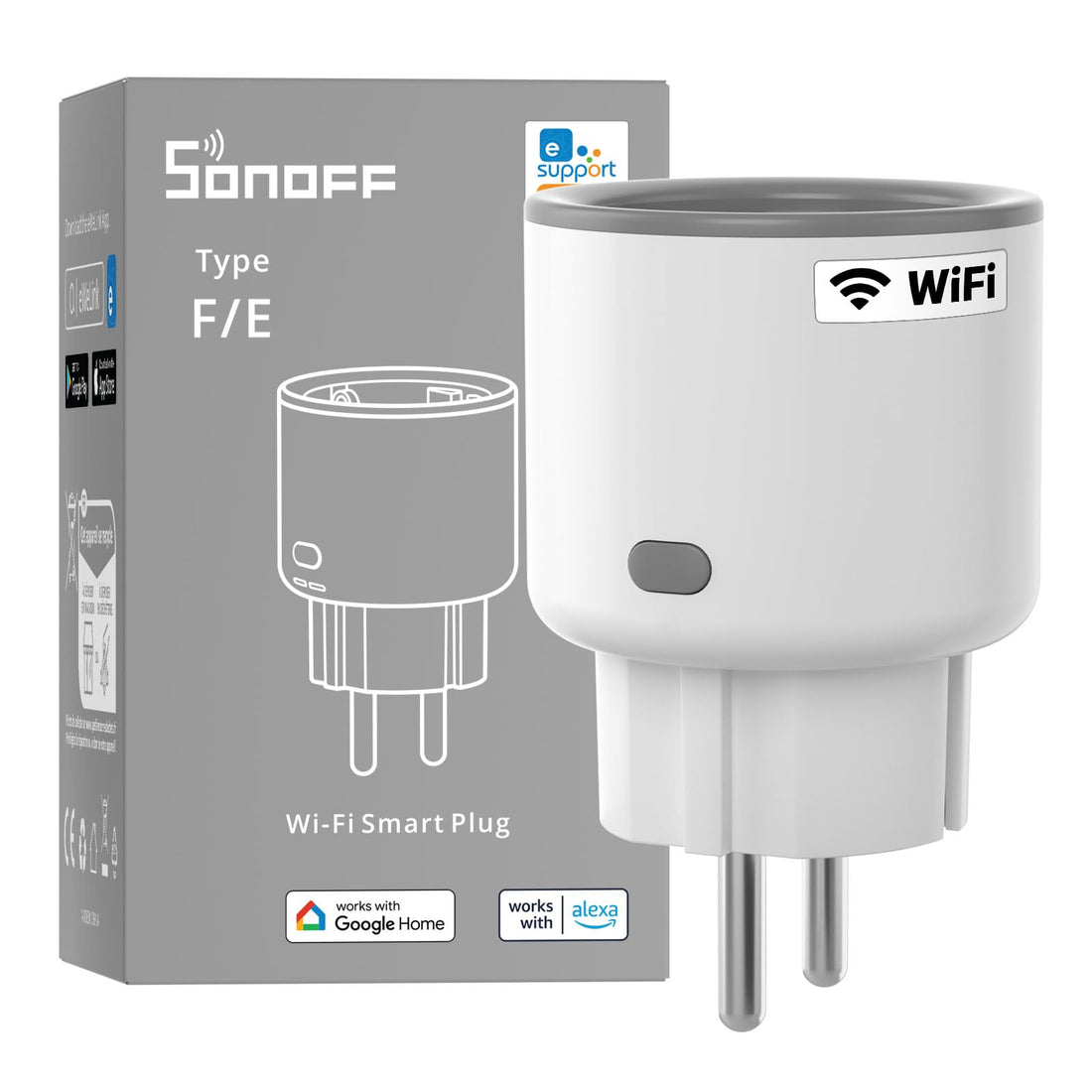 Sonoff S60TPF - WiFi smart socket with energy metering
