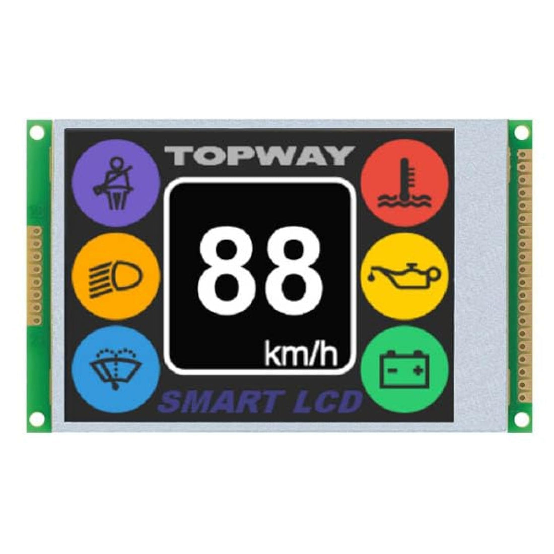 TOPWAY 2.8″ Color TFT LCD Display Module MCU 320×240