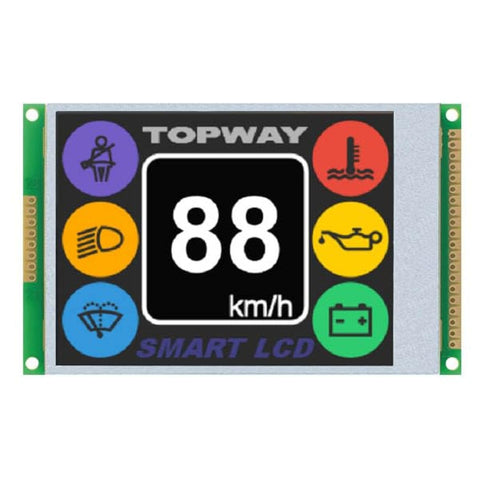 TOPWAY 2.8″ Color TFT LCD Display Module MCU 320×240