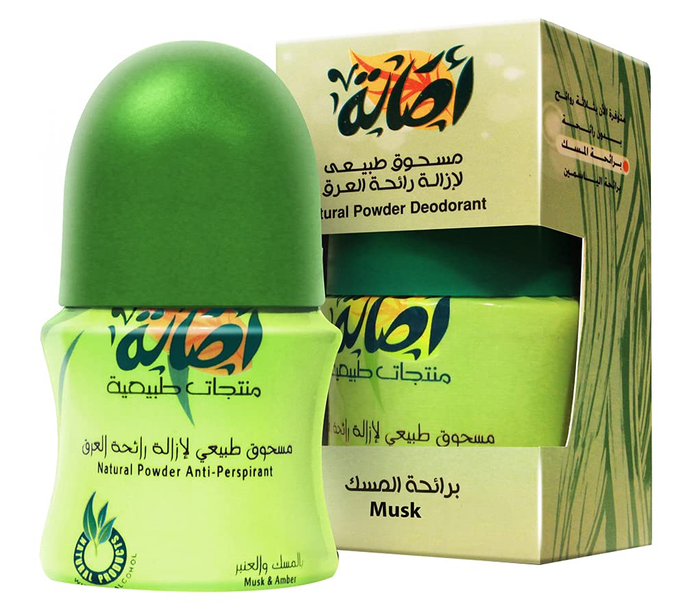 Asala Deodrant Powder with Musk, 30 gm