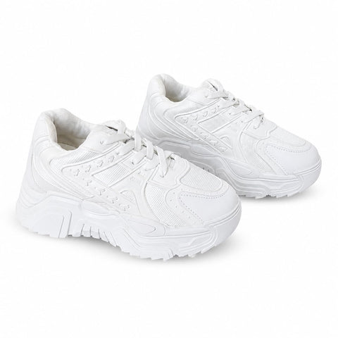 A modern sneaker designed to combine sporty style with a bold L-11