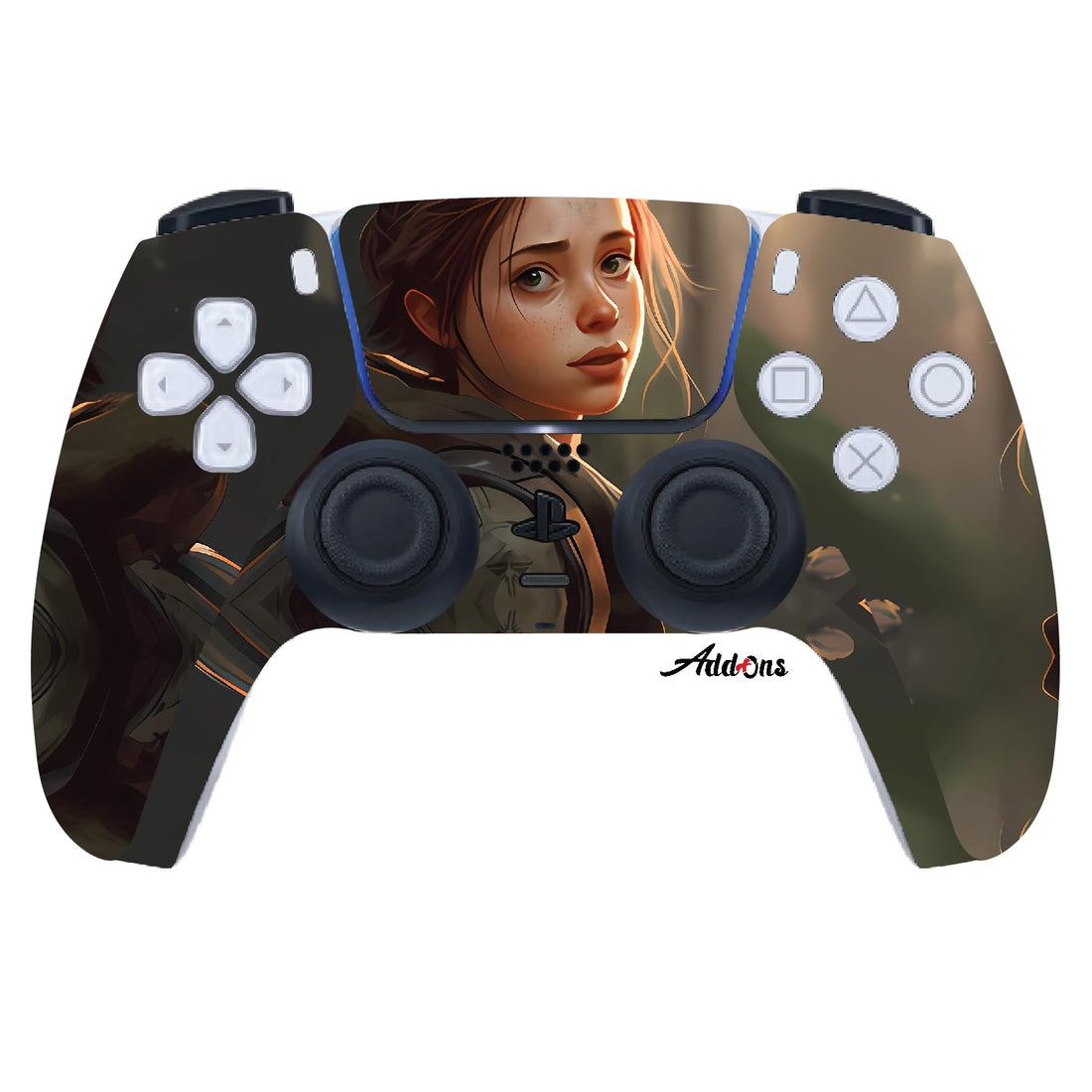 Add-Ons PS5 The Last Of Us #4 Skin Sticker Compatible With Playstation 5 Controller