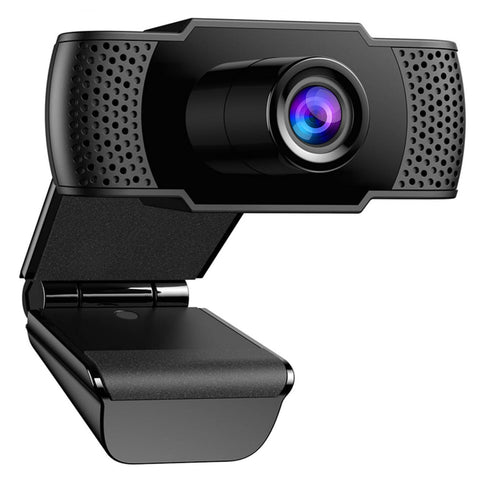 1080P Webcam for PC Full HD USB Web Camera with Microphone Noise-Cancelling Mics, Auto Light Correction PC Camera Plug&Play Streaming Web cam for Conference Calling Gaming Study