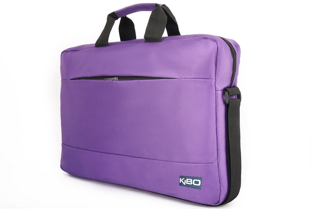 KIBO Laptop Carrying Business Bag 15.6in (Purple)
