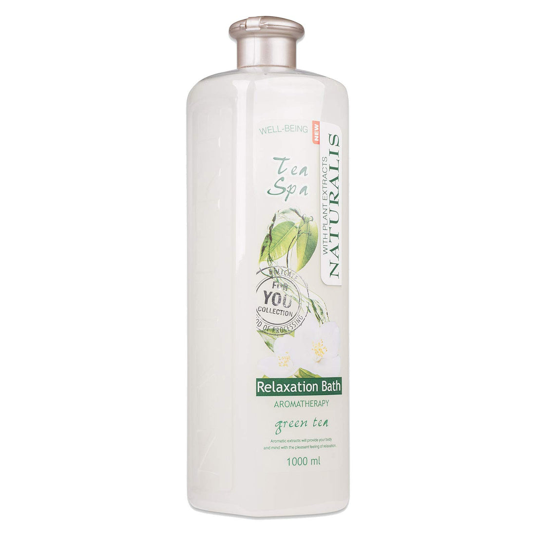Naturalis Green Tea Aromatherapy Tea Spa Relaxation Bath Oil - 1000 ml
