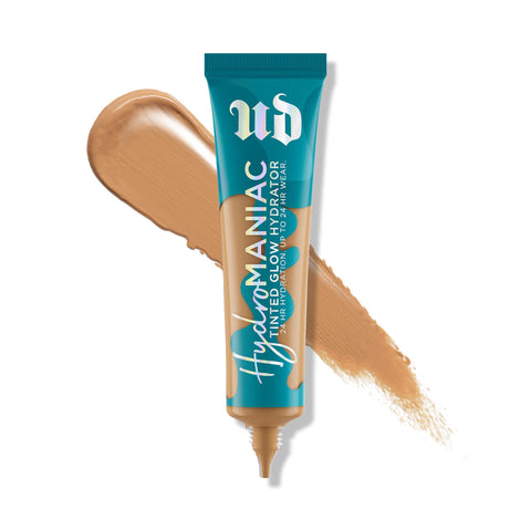 Urban Decay Hydromaniac Tinted Moisturizer, 51 Medium Neutral - 24H Longwear, Medium Coverage Liquid Foundation for Healthy, Glowing Skin - With Kombucha Filtrate & Marula Oil