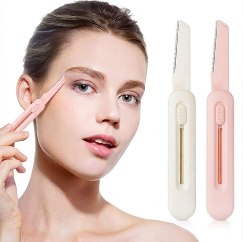 Face Razor Eyebrow Razors Face Razor Female-Dermaplaning Tool Dermaplaning Dermaplaning Blades - Women 3COLOR- 2pcs