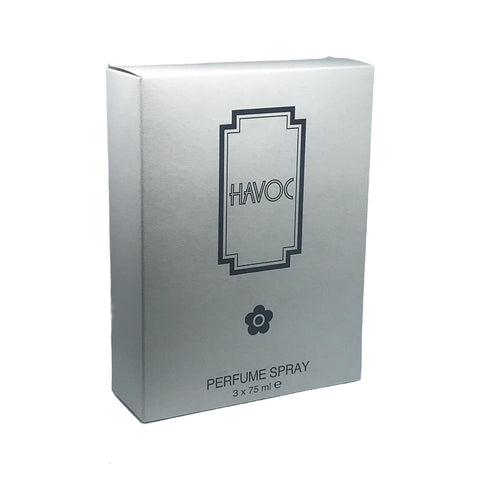 3 Pcs Havoc Silver Perfume 75 ML Perfume Spray For Unisex