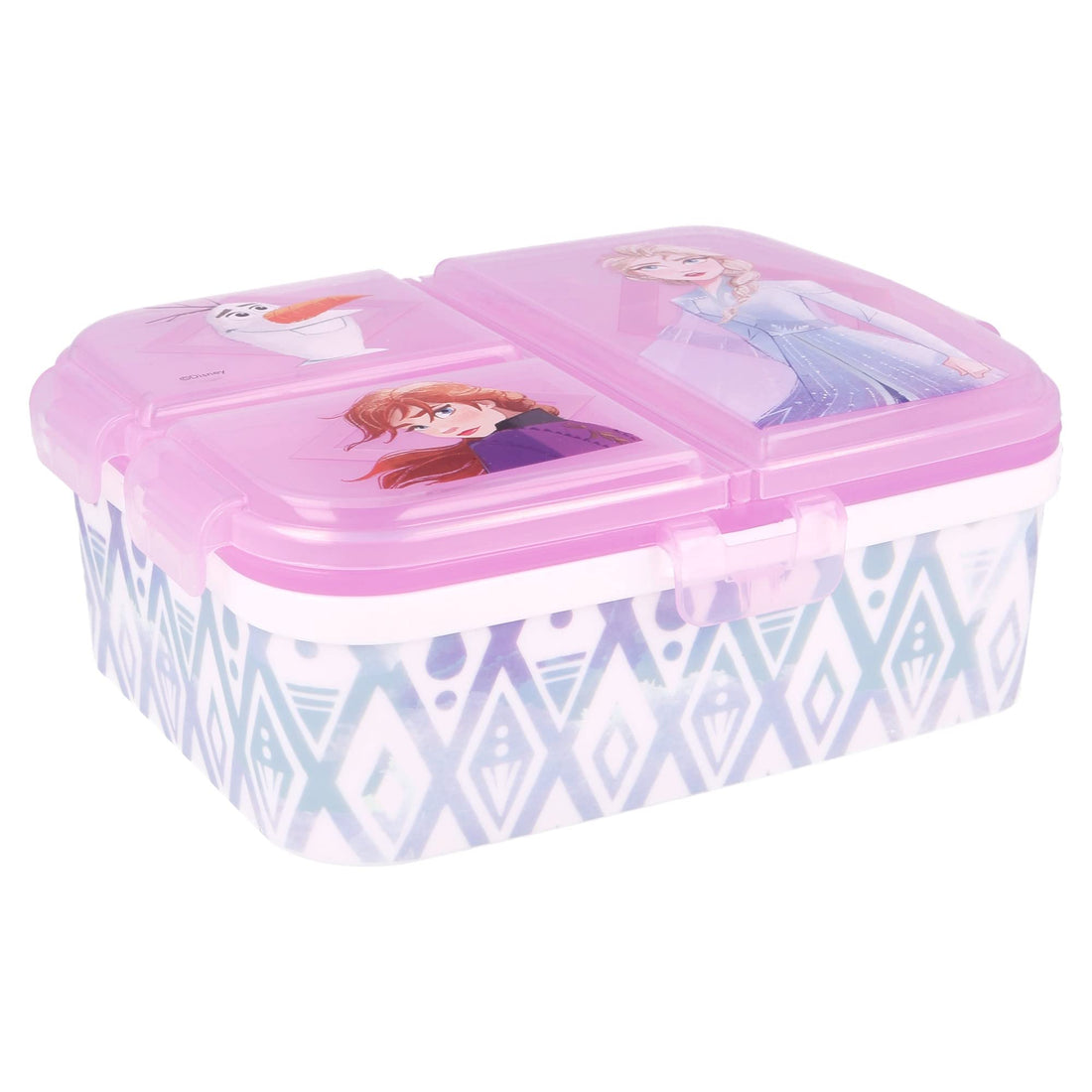 Stor 'Frozen 2 XL Multi Compartment Rectangular Lunch Food Box Container, BPA Free