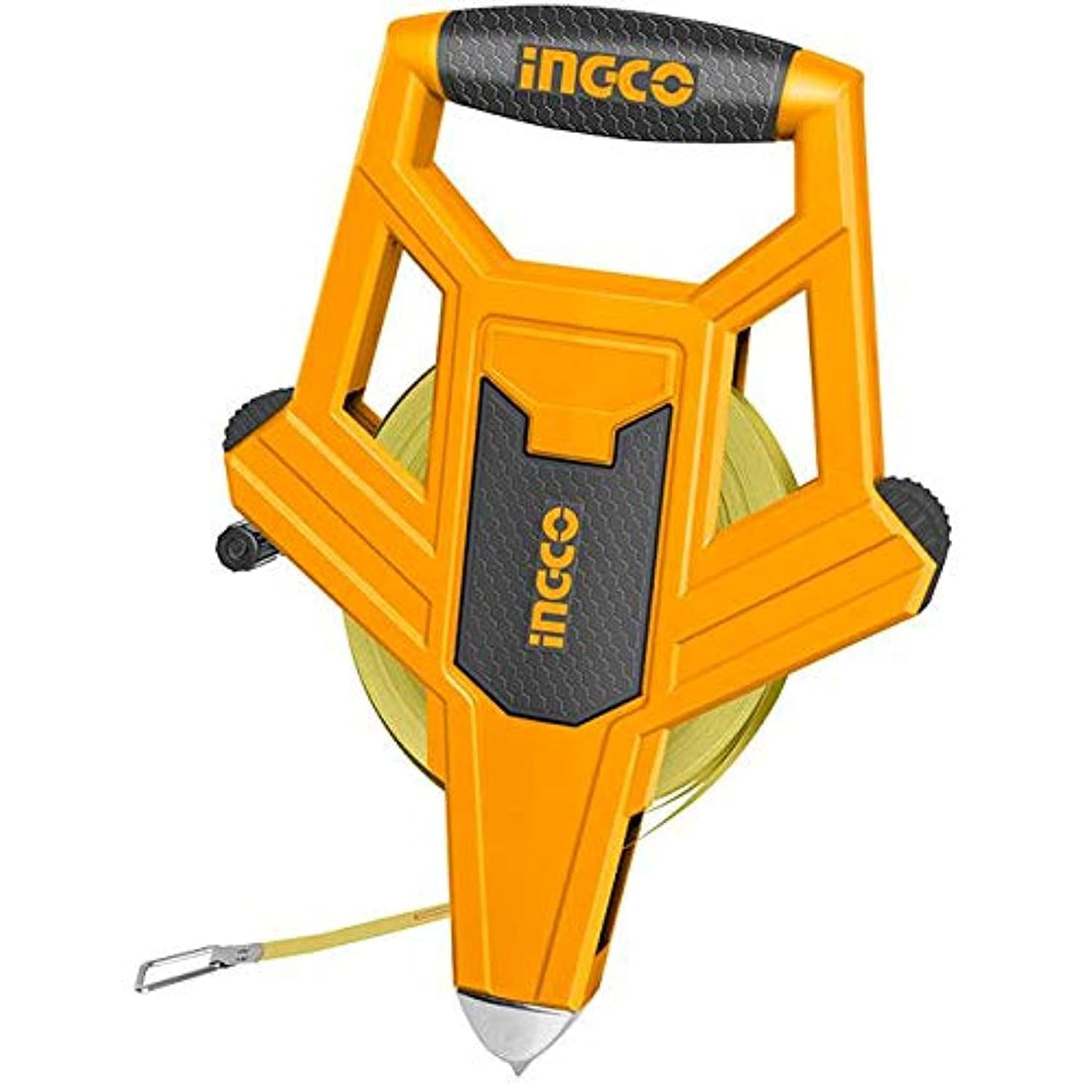 Ingco HFMT8250 3:1 Gear Ratio Measuring Tape, 50 m x 12.5 mm Size