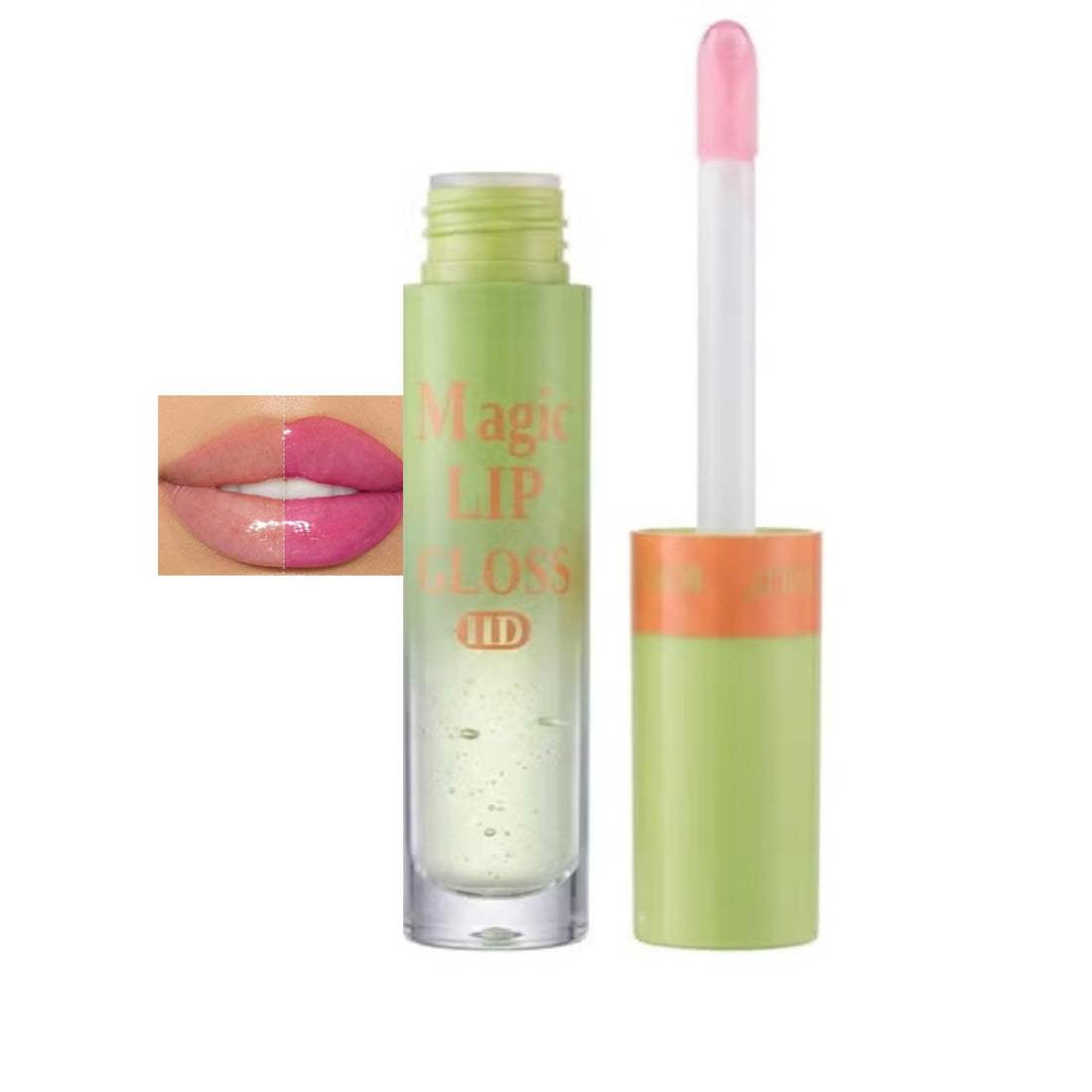 Magic Lip Gloss HD, Color Changing 4ml, pH Reactive Moisturizing Lip Tint with High Shine Finish, Long Lasting Hydrating Lip Gloss with Doe Foot Applicator for Daily Lip Care (05)