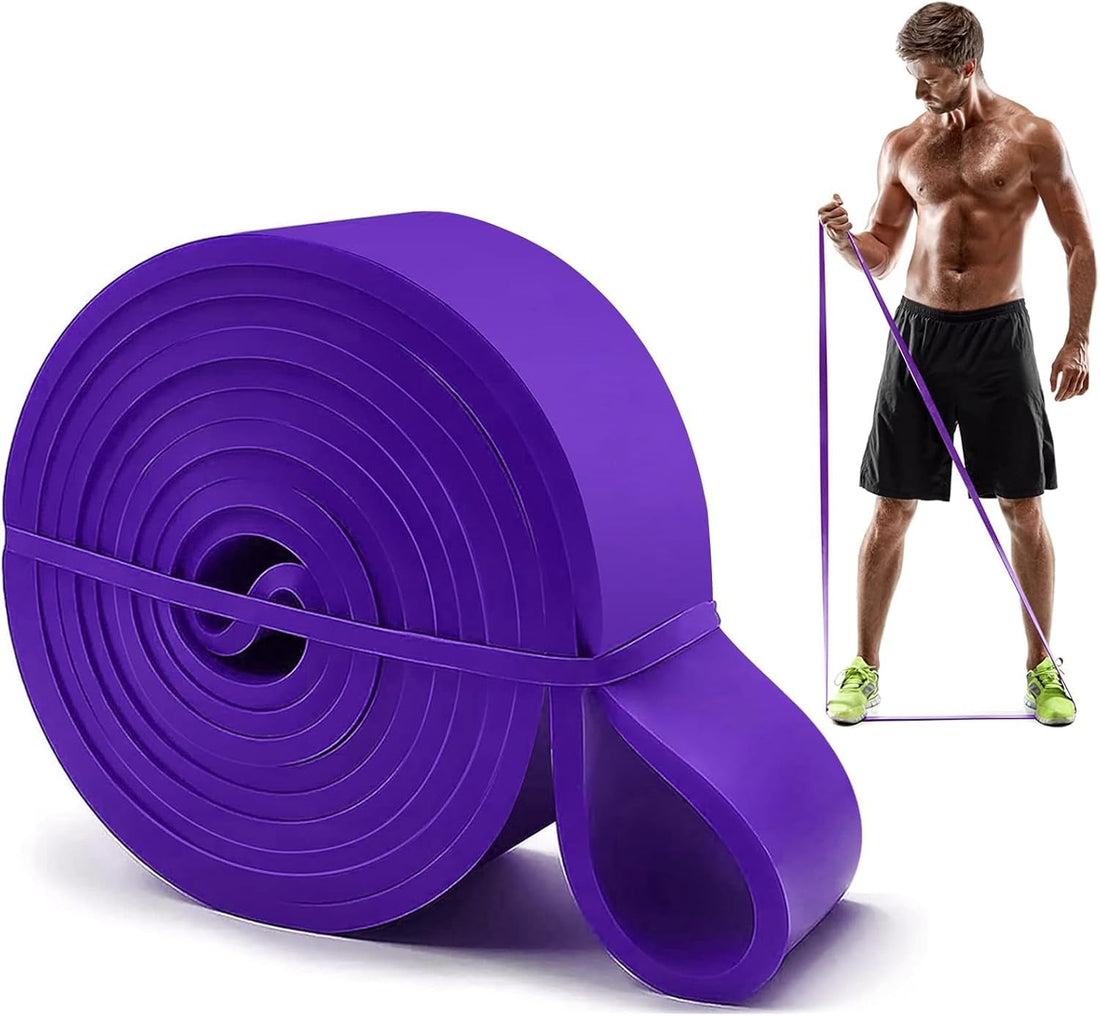 Pull Up Assistance Bands, Stretch Bands -Resistance Bands Set for Men & Women,Exercise Bands Workout Bands for Working Out Body Stretching,Powerlifting,Resistance Training(purple)