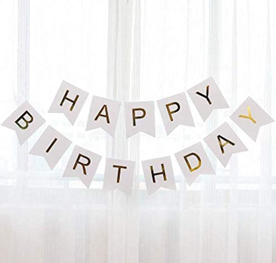 Wonka Happy Birthday Party Banner