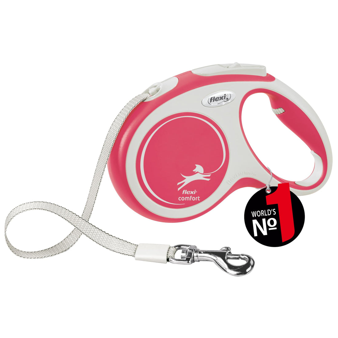 Flexi New Comfort M Tape 5m red