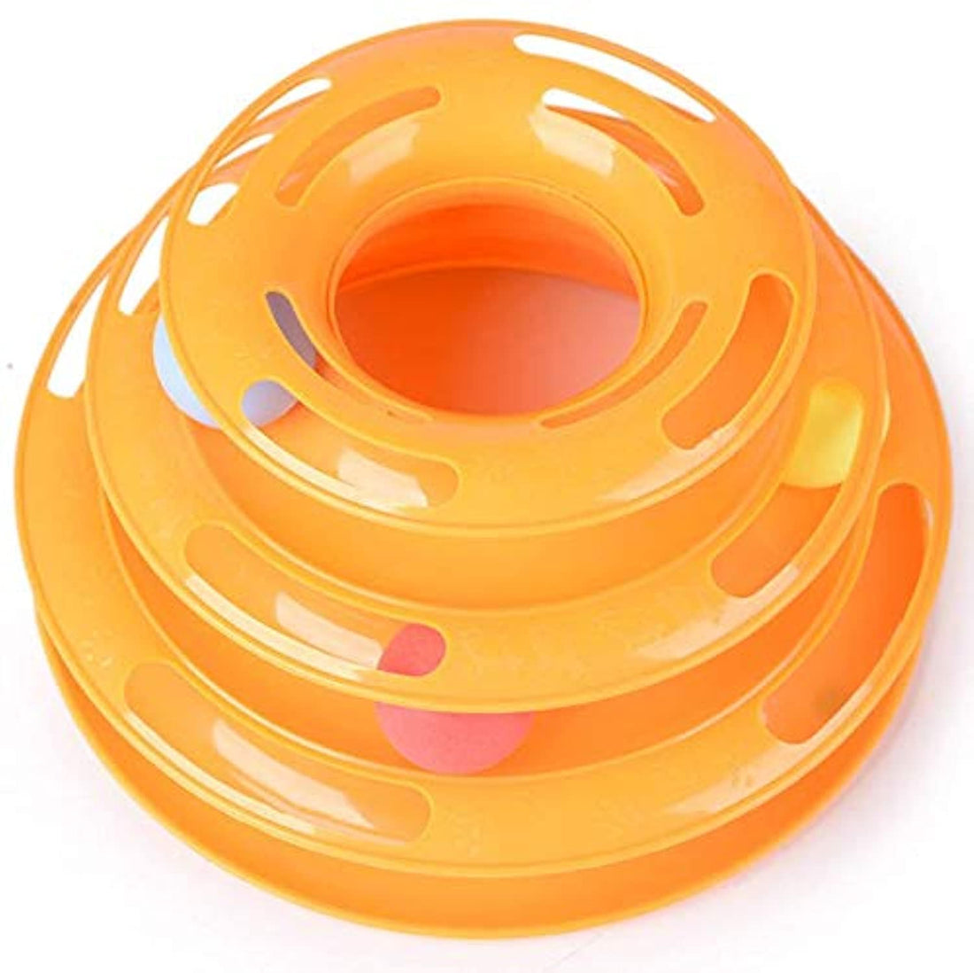 SKEIDO Cat Disk Anti-slip Interactive Amusement Plate Triple Turntable Play Disc