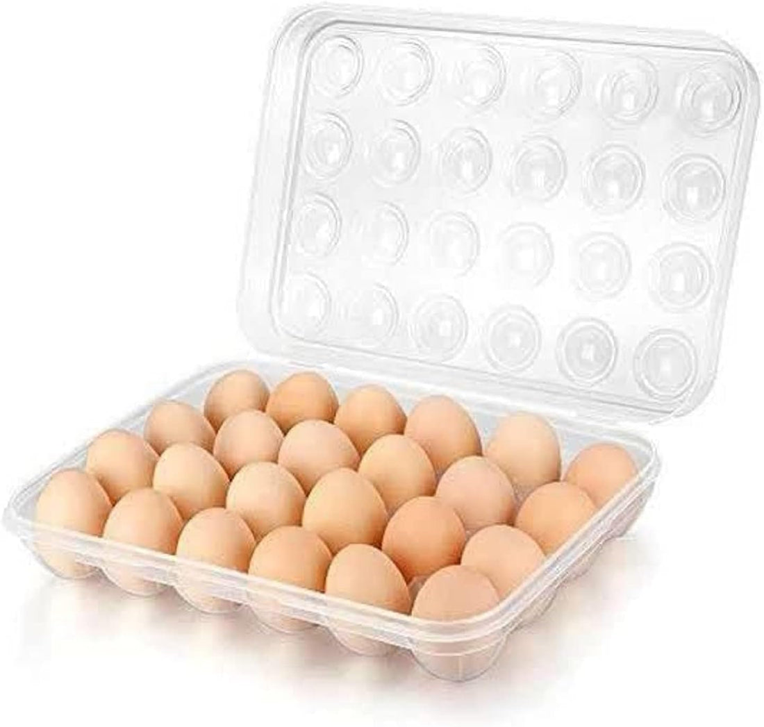 Egg Organizer Box for Refrigerator, 15 Eggs Safe to Keep Eggs and Easily Tidy the Refrigerator, Practical Design for All Kitchens and Families