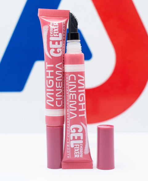 Might Cinema Gel Eyebrow Fixer, Pink, Long-Lasting Formula
