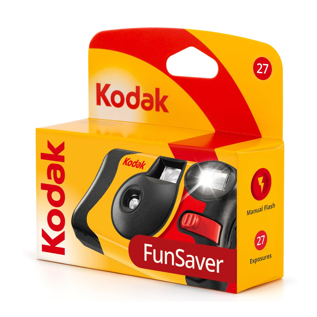 Kodak Single Use FunSaver Camera with Flash 27 exposures +12 free
