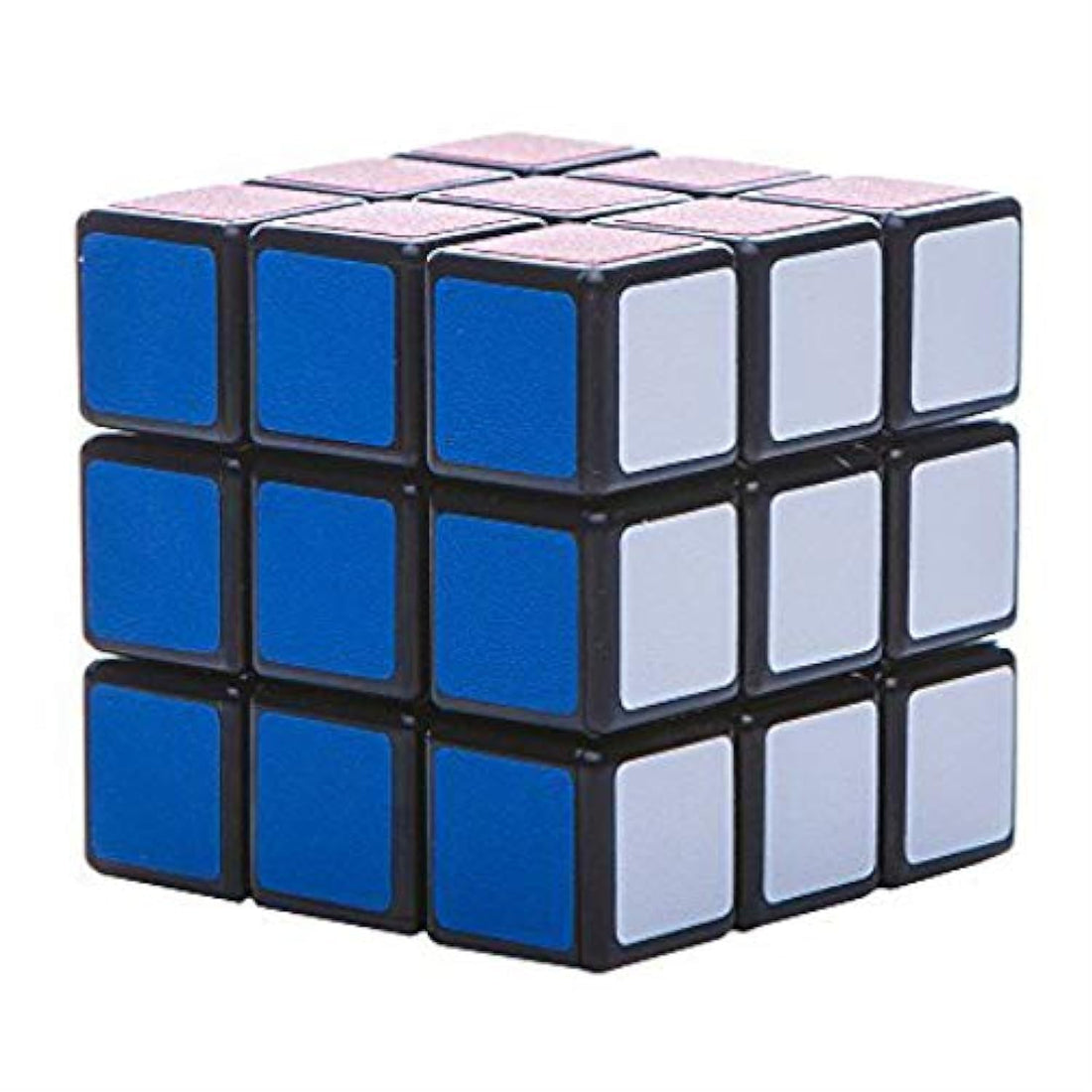 Generic Unisex Cube 3x3 Brain Training Game Match Puzzle Toy for Kids or Adults Magic Cube Black