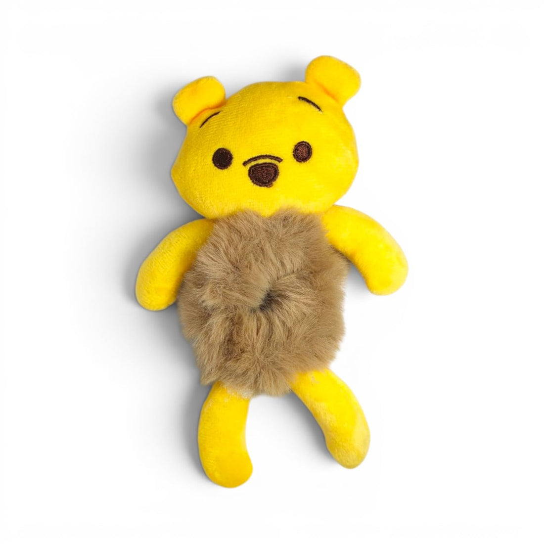 Catch Up Teddy Bear Hair Tie for Women & Girls, Cute Bear Elastic Ponytail Holder, Soft Stretch Hair Band, Fun Stylish Hair Accessory for Daily Wear, School, Parties & Gifts