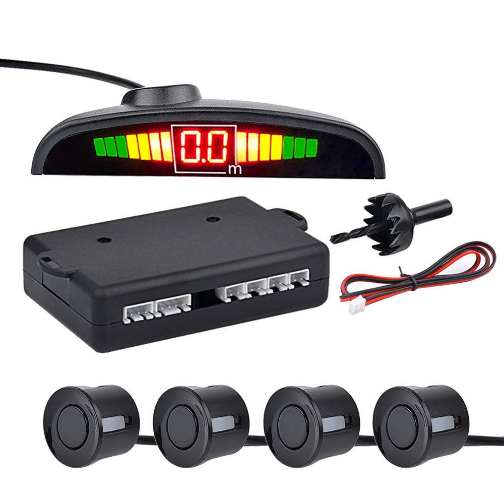 Sulfar Sensors Buzzer 22mm Car Parking Sensor Kit Reverse Backup Radar Sound Alert