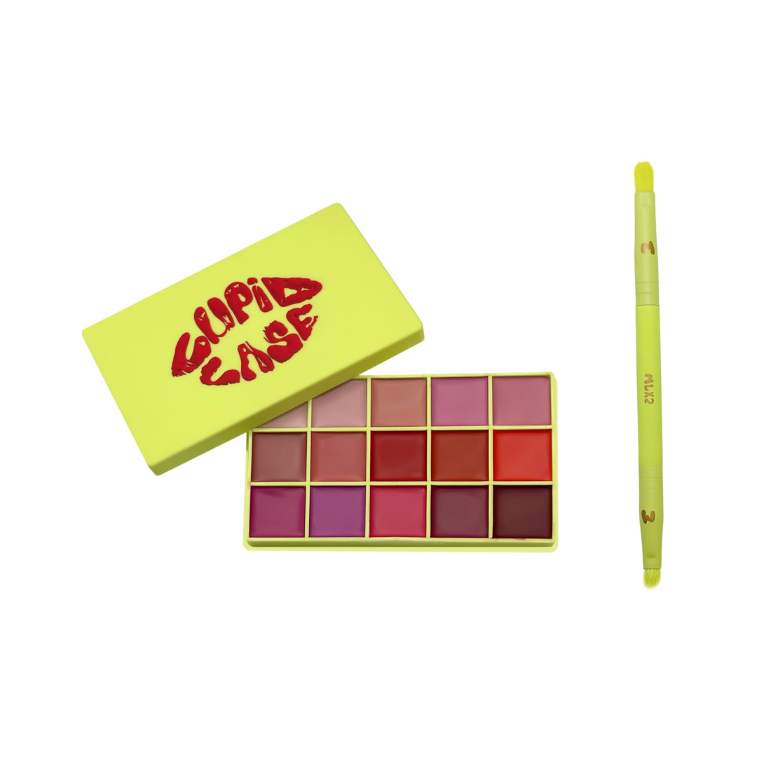 Made By Mitchell Cupid Case Lip Palette & Lip Brush Set (Rose Garden)