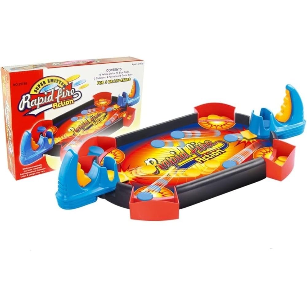 Plastic Puzzle, 3 Years and Up, 30.5 x 6 cm, Rapid Fire Shooting Game, Maze Board