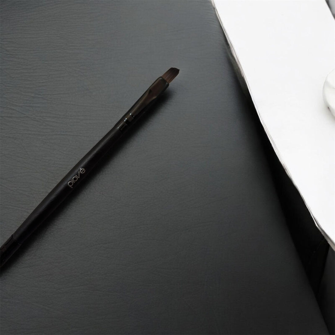 Double-Sided Eyebrow Brush | Dual-ended Eyebrow Grooming Tool with Spoolie & Angled Brush for Perfect Shaping and Styling