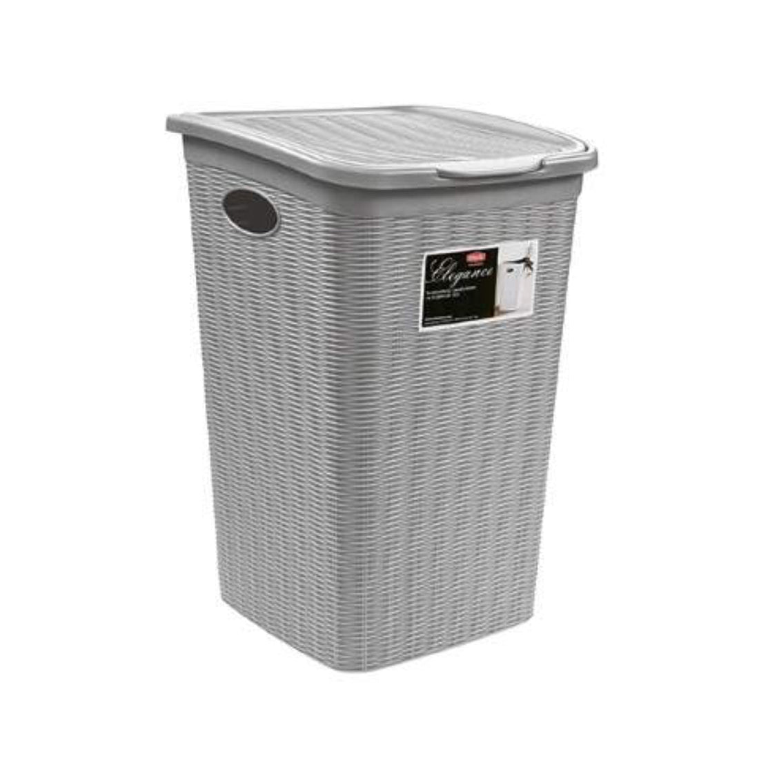 Stefanplast Stefan Plast Laundry hamper ELEGANCE stone grey