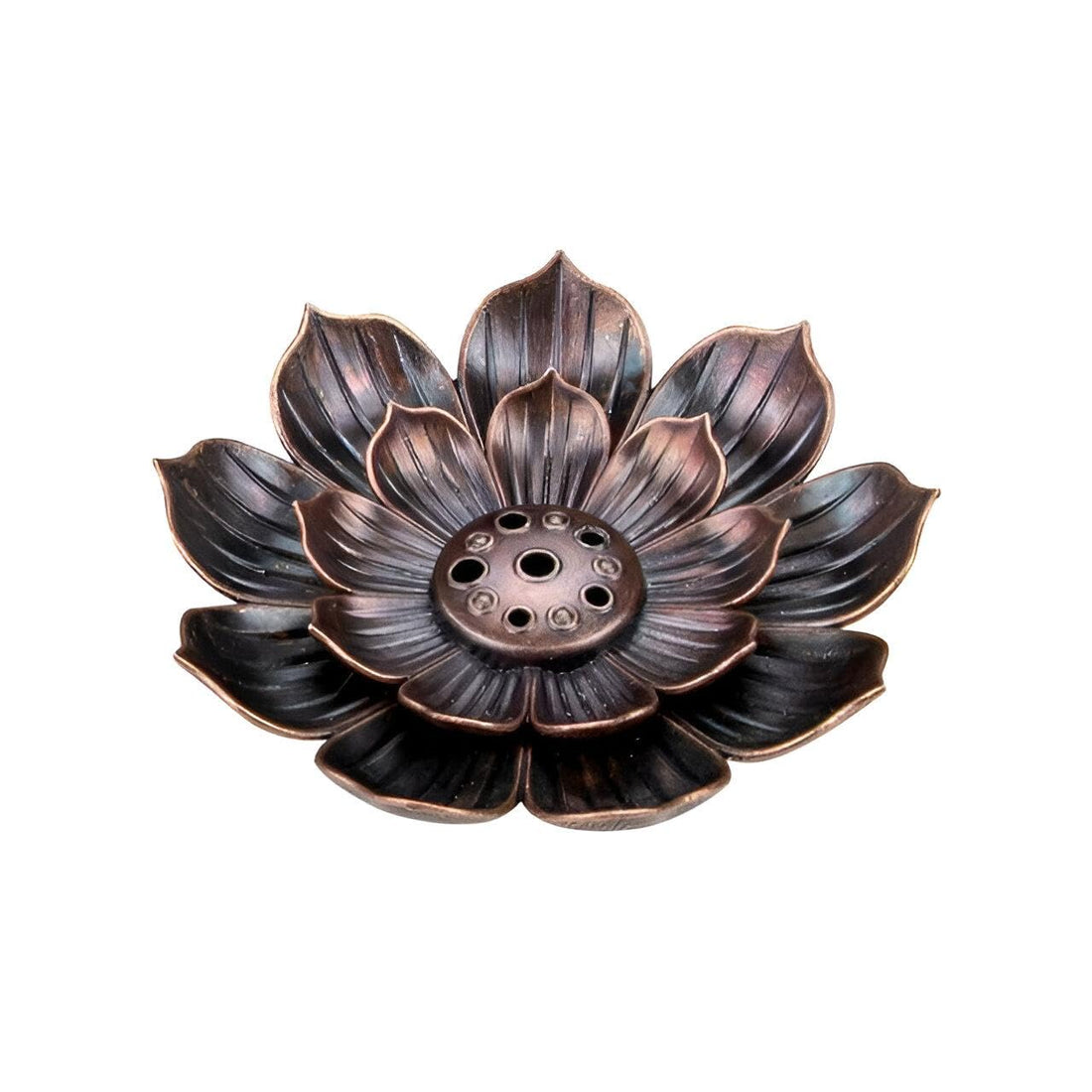 Meditation Accessories - Stunning Lotus Flower Incense Burner Design, Perfect for Enhancing Yoga and Mindfulness Spaces (small)