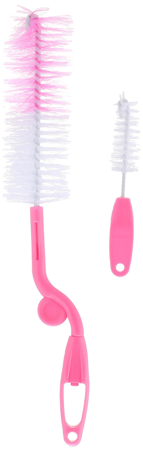 La Frutta Baby Bottle Brush - Pink and White