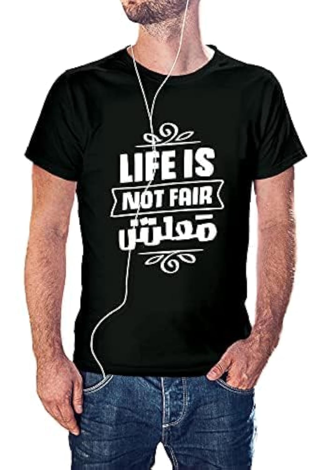 Print Online Men T-Shirt 600-N