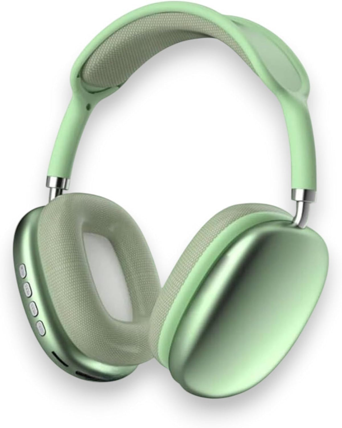 P9 Wireless Bluetooth Headset Over Ear Stereo Gaming Headset - Support Mercoro TF for Laptop/Mobile Phone/PC + Case, Support Memory Card (Green)