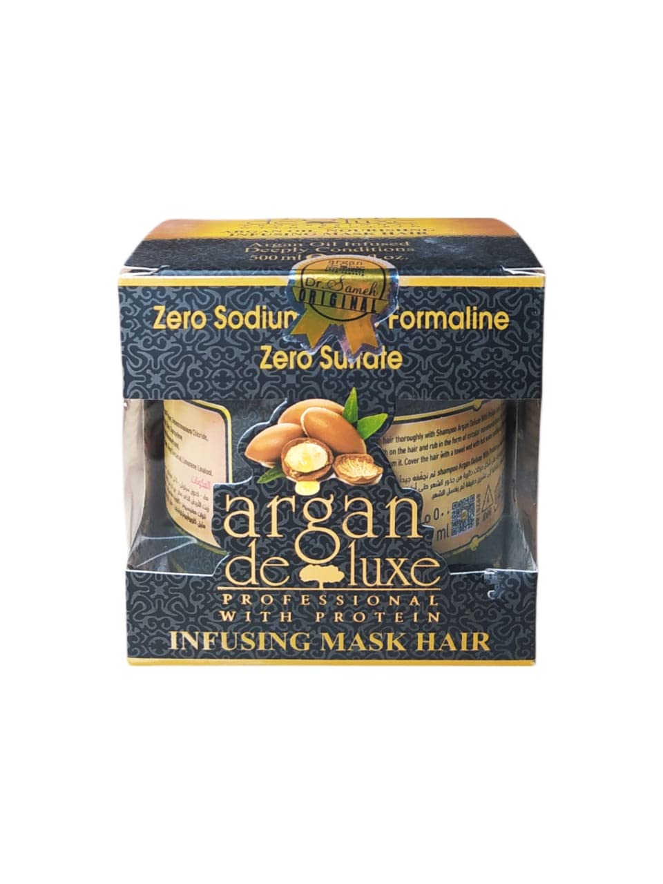 Argan Deluxe Original Protein Care and Damaged Hair Cream Bath