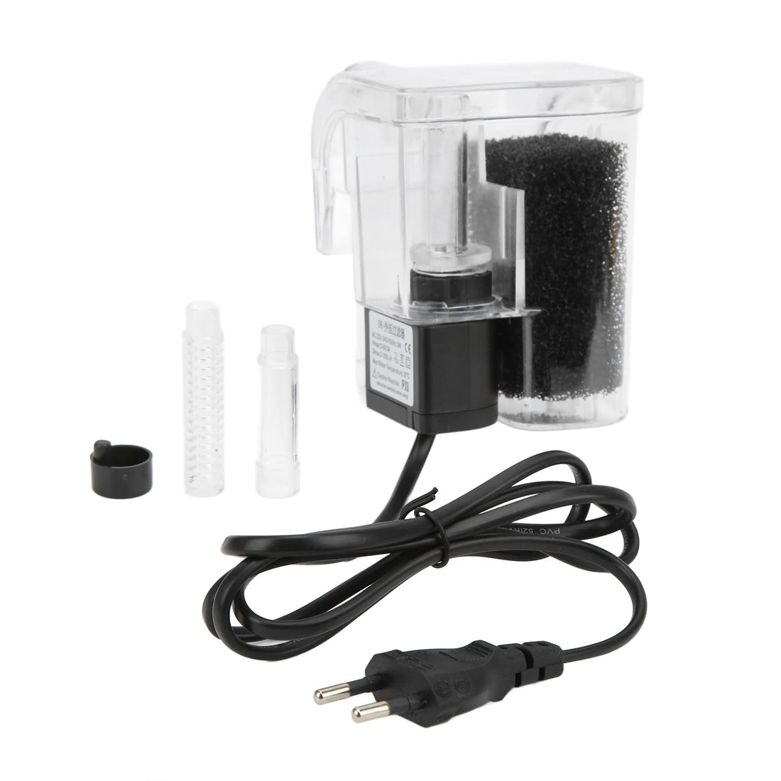 Hanging Waterfall Filter, Aquarium Filter, External Aquarium Filter, Promotes Water Circulation, 3 in 1 Aquarium Filter for Aquariums