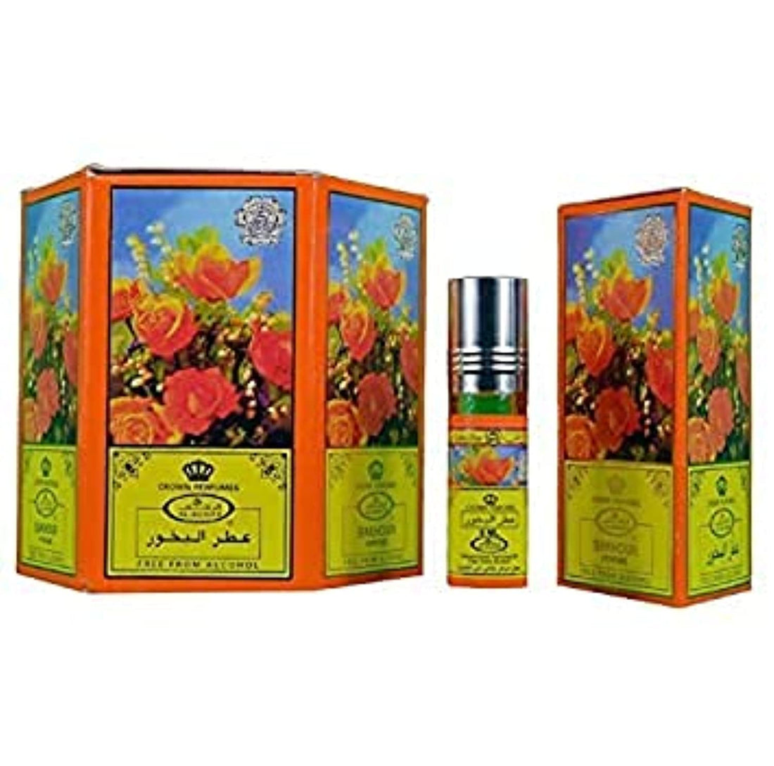 Al-Rehab Crown Perfumes Bakhour Perfume Oil (. 2oz, 6ml)