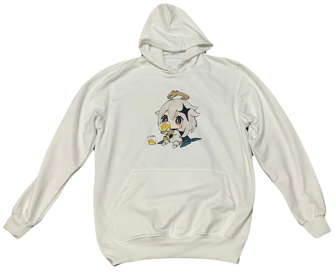 Anime Genshin Jean Lisa Barbara Noelle Mona Kaeya Zhongli Xiao Venti Sweatshirt 27 (M)
