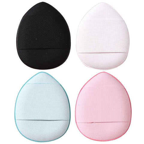 Mini Finger Powder Puff 4 pcs Finger Makeup finger beauty blender Sponges, Mini Soft Cosmetic Finger Puff, Perfect for Foundation, BB Cushion, Cream, Concealer