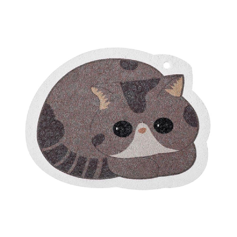 Cartoon Cat Dish Cloth Compressed Sponge Wipe Dishwashing Sponges Rag for Home Kitchen Pot Dishes Bowls Non-stick Oil Remove Cleaning Tool dishwashing cloth for kitchen