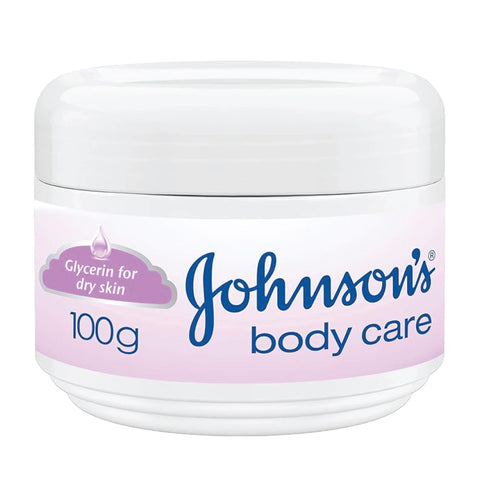 Johnson's, body care, moisturizing cream, dry skin, 100g