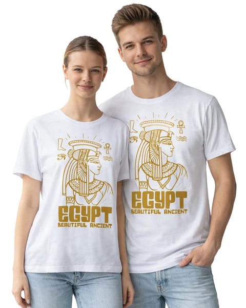 Wilo Cleopatra T-Shirt for Unisex, Short Sleeve, Round Neck, Regular Fit