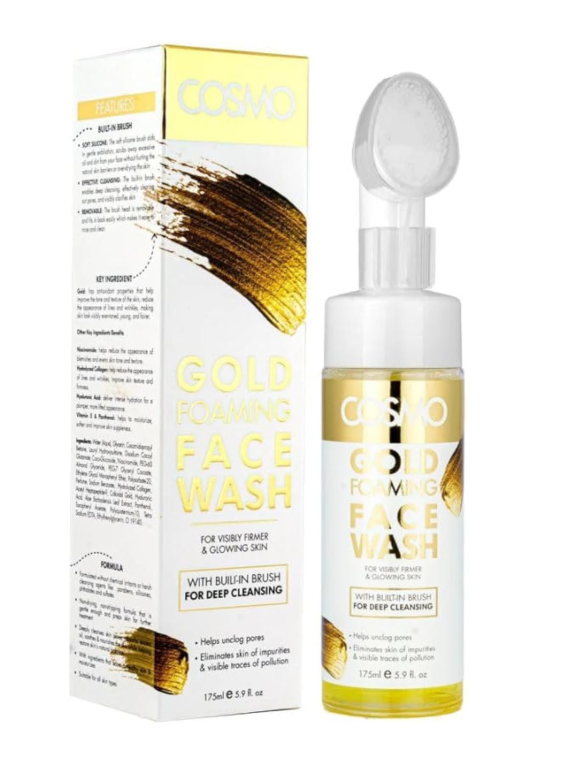 Cosmopolitan Face Wash Gold 175ml