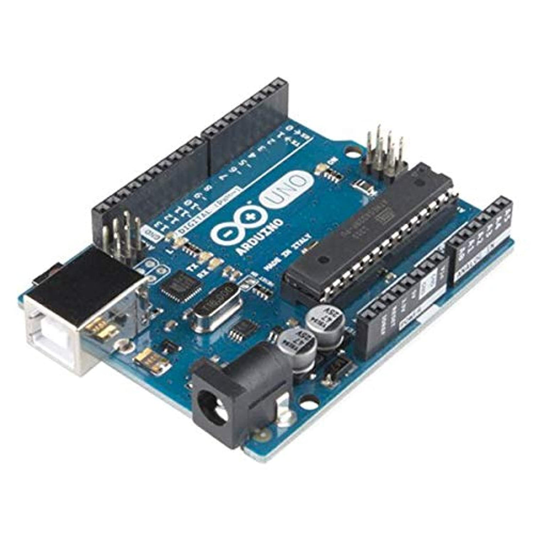 Premium Arduino Compatible Uno R3 - Fully Assembled Development Board with USB Cable for Electronics Engineering