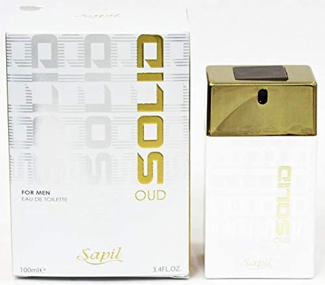 Sapil Solid Oud Parfum for Men , Eau de Toilette , 100ml