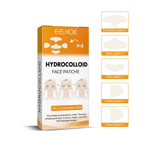 fashion mania Hydrogel Facial Acne Stickers Portable Transparent Invisible Hydrogel Body Acne Stickers Face Care Concealer