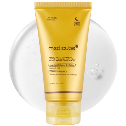KOJIC ACID TURMERIC NIGHT WRAPPING MASK 75ml
