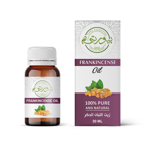 Purity- بيورتي - Frankincense Oil Stretch Mark and Scar Massage Oil 100% Pure for for Softer & Smoother Skin Natural Undiluted Oil 30 ML