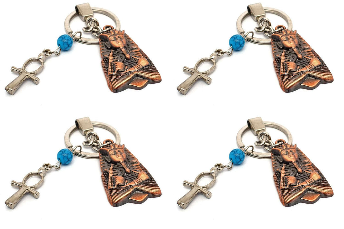 immatgar pharaonic king Tutankhamun keychain keyring ancient Egyptian souvenirs gifts for men and women from egypt