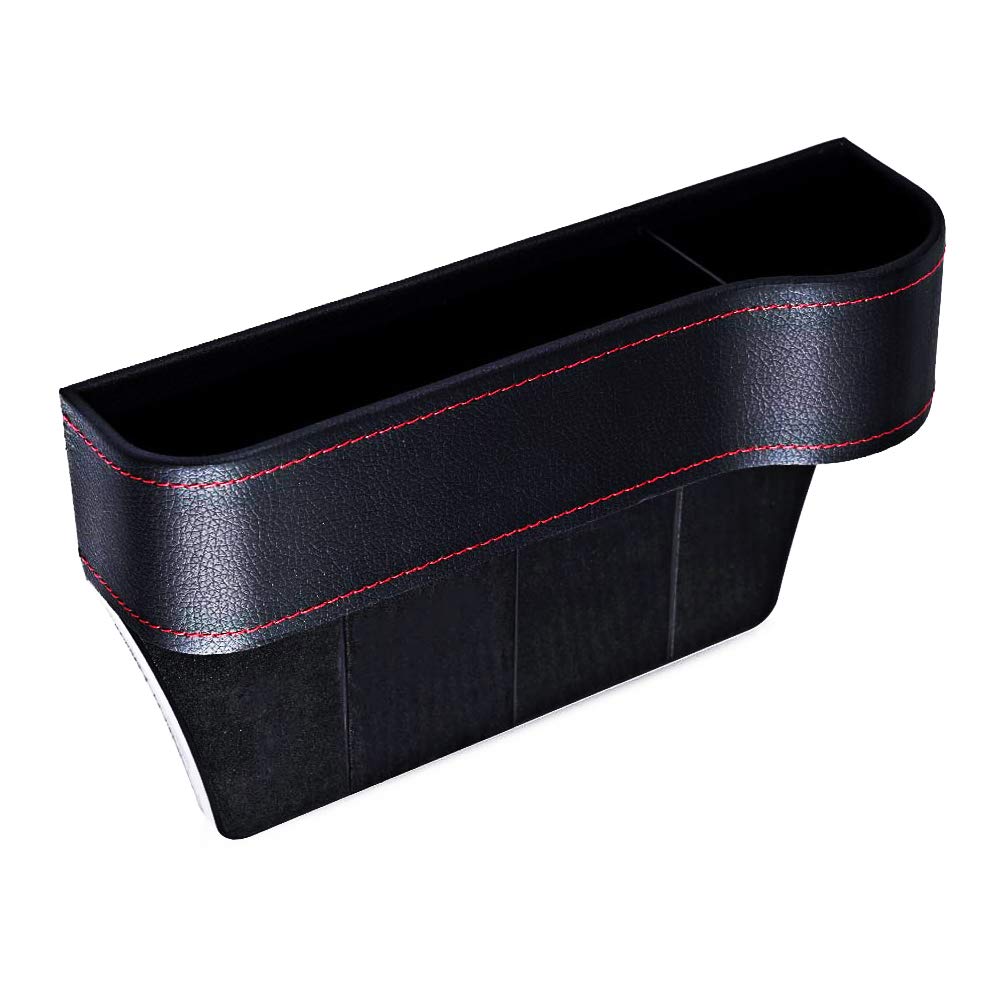 AMMY Leather Microfiber Car Seat Gap Organizer