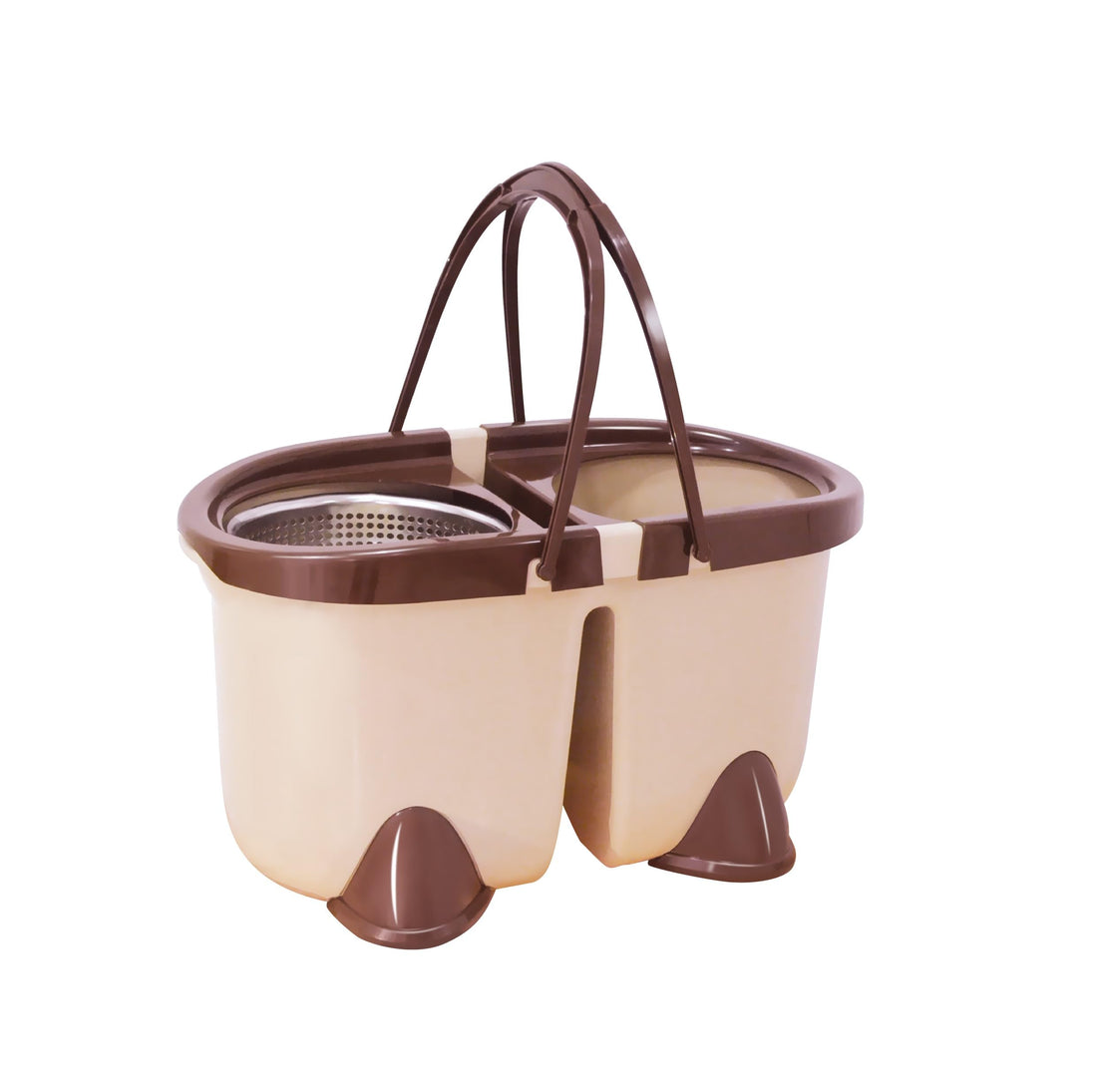 Watanya 343 Hekaya Plastic Bucket with Mop - First, Blue